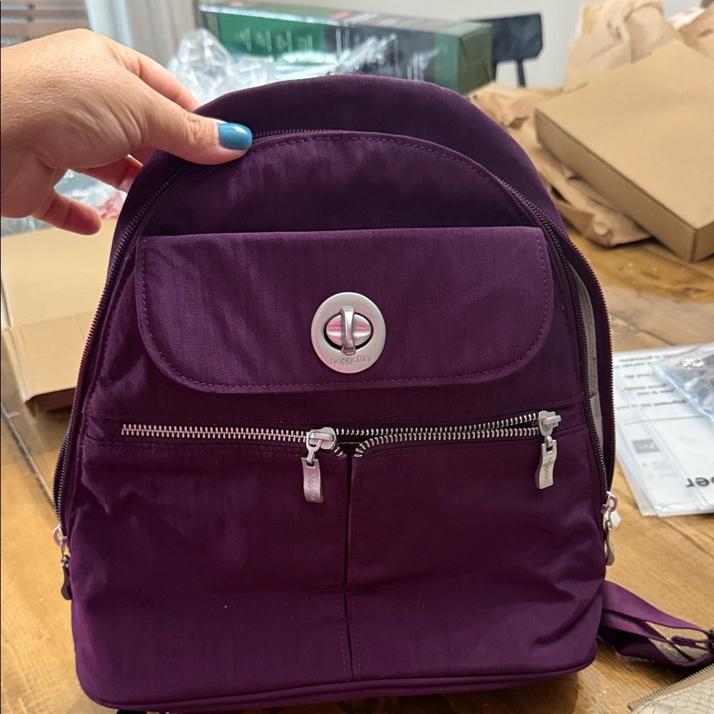 Baggallini Purple Backpack